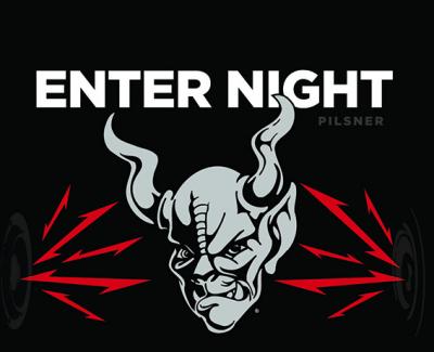  Enter Night Pilsner door Metallica en Stone Brewing